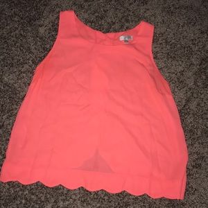 Salmon tank top